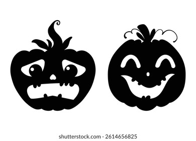 Halloween Event with Spooky Pumpkin Expressions

