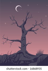 halloween evil tree