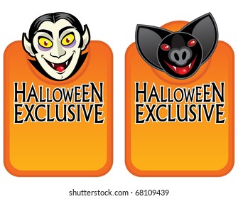 Halloween Exclusive Character Labels