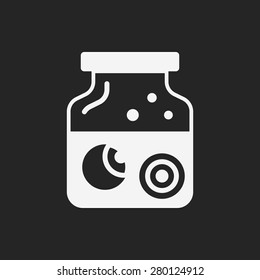 halloween eyeballs icon
