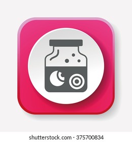 halloween eyeballs icon