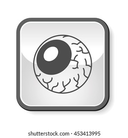 halloween eyeballs icon