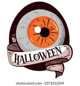 halloween eyes vector icon for poses