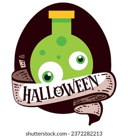 halloween eyes vector icon for poses