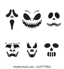 halloween face desgins evil horror scary faces