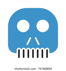   Halloween face icon