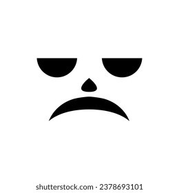 Halloween Face icon vector. Scary face illustration sign. Pumpkin face symbol or logo.