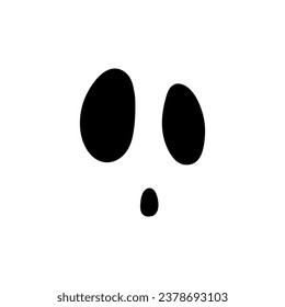 Halloween Face icon vector. Scary face illustration sign. Pumpkin face symbol or logo.