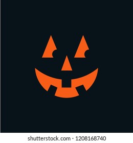 Halloween face illustration