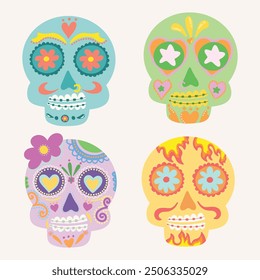 halloween festival little ghost halloween decorations Cute, bright, pastel colors
