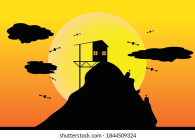 HALLOWEEN FESTIVAL VECTOR BACKGROUND ART