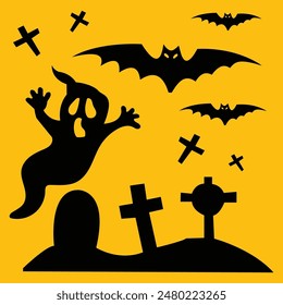 Halloween Festive Element Graphic Vector