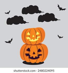 Halloween Festive Element Graphic Vector