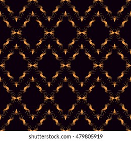 Halloween  festive seamless pattern Spider.Endless texture can be used for wallpaper, pattern fills, web page,background,surface