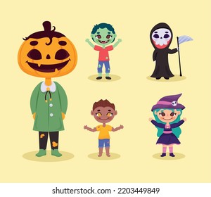 halloween five kids in disguise
