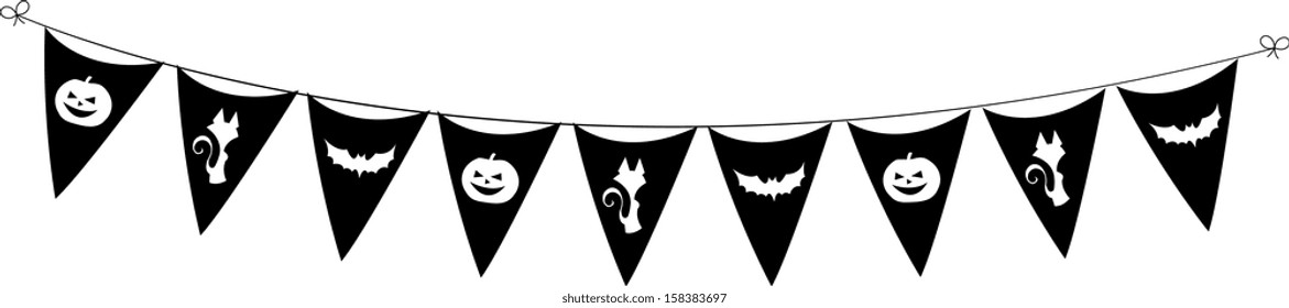 Halloween flag