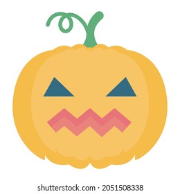 Halloween flat design vector icon