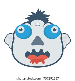Halloween flat icon