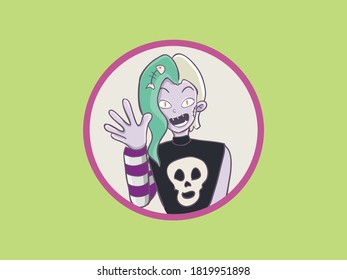 Halloween Flat Illustration Art Design