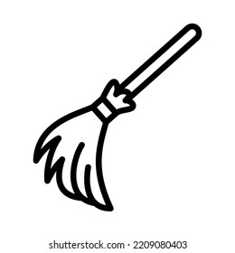 Halloween flat line icon. Horror symbols. Outline sign for mobile concept and web design, store.
