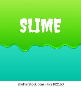 Halloween Flowing Green Slime Stock Vector (Royalty Free) 472182160 ...