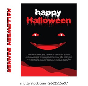 Halloween Flyer Design vector eps 