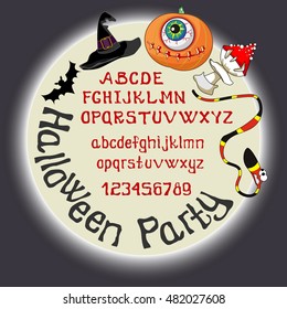 halloween font