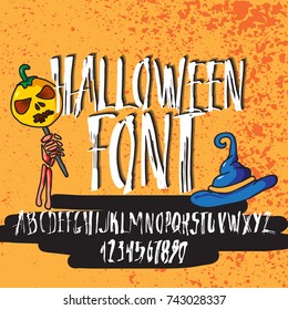 Halloween font
