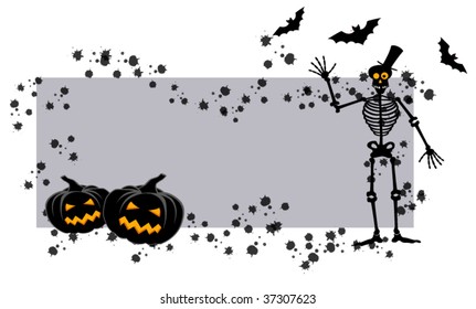 Halloween frame