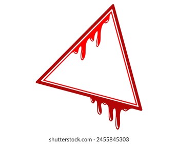 Halloween Rahmen mit Blut Hintergrund