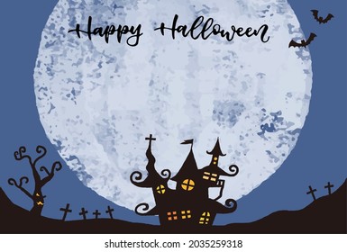 Halloween frame.
Easy-to-use vector data.