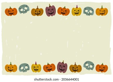 Halloween frame.
Easy-to-use vector data.