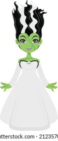 Halloween Frankensteins Bride