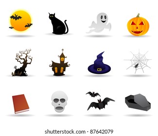 Halloween friendly vector icon