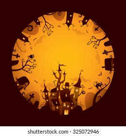 Halloween Full Moon design
