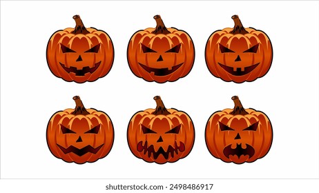 Halloween Fun Ghost Pumpkin. suitable for your advertising media materials