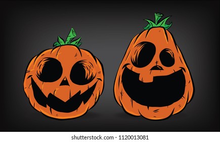 Halloween fun Pumpkins 