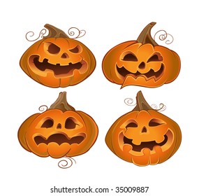 Halloween fun pumpkins
