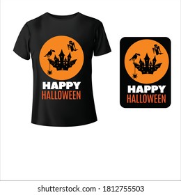 halloween funny T Shirt Design Images, Stock Photos & Vectors and logo 