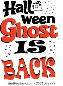 Halloween Ghost is Back is a spooky tale that brings the eerie spirit of Halloween alive once again