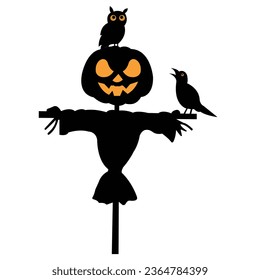 Fantasma de Halloween con el vector de color negro diseño aislado en fondo blanco