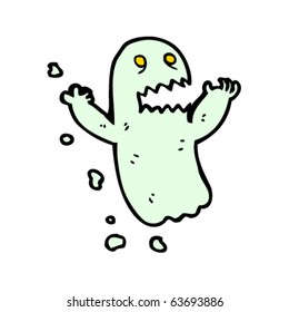 desenhos animados de fantasmas do halloween