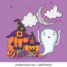 Halloween ghost cartoons