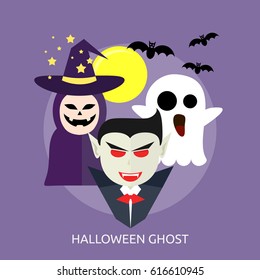 Halloween Ghost Conceptual Design