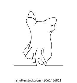 Halloween Ghost Continuous Lines
floating cloth ghost

