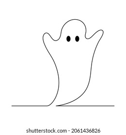 Halloween Ghost Continuous Lines
floating cloth ghost
