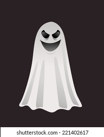 Halloween ghost for design