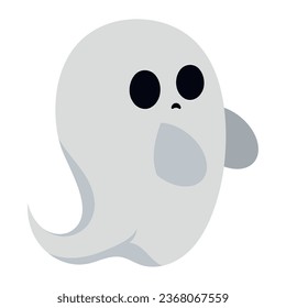 halloween ghost fantasy illustration isolated