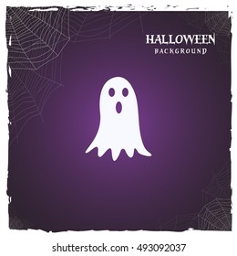 halloween ghost. horror background