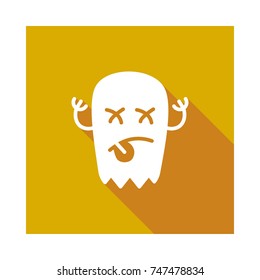 Halloween ghost icon